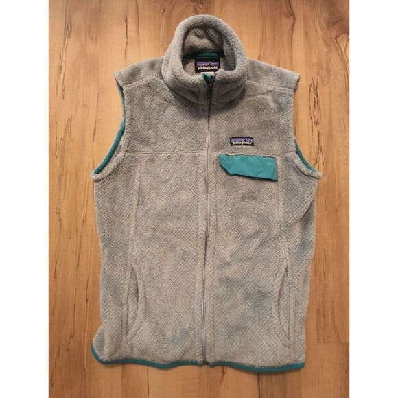 Patagonia Jackets & Blazers - Patagonia Re Tool Snap T Vest Women's Medium Grey And Teal